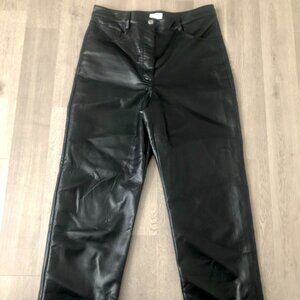 Aritzia Wilfred Melina Faux Leather Pants